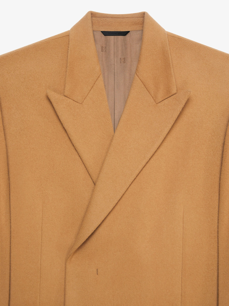 LONG COAT IN WOOL AND CASHMERE 5