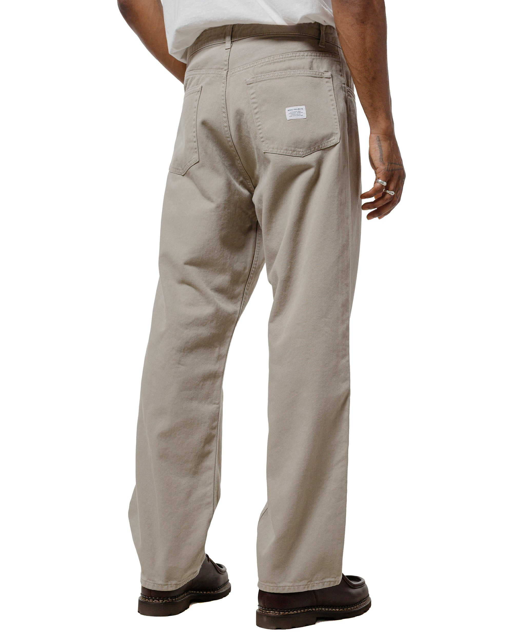 Mogens Relaxed 5 Pocket Heavy Twill Clay - 3