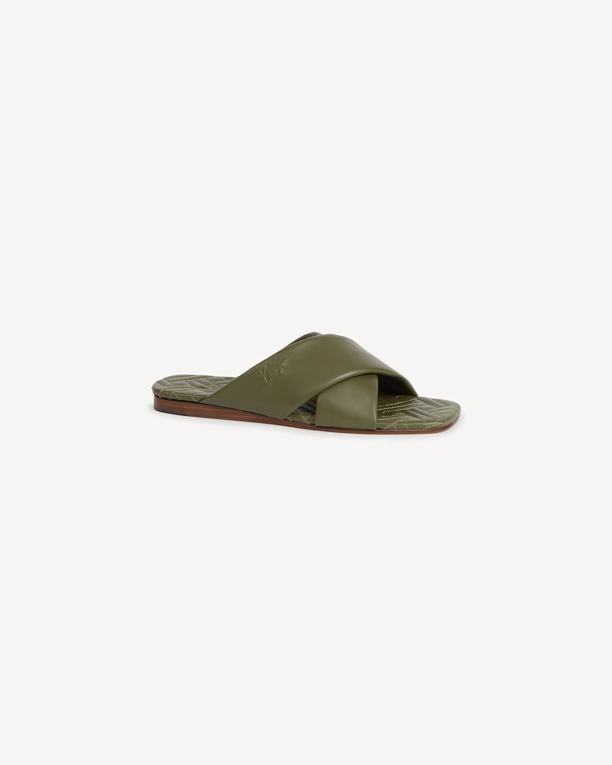 'KENZONATSU' sandals in leather - 1