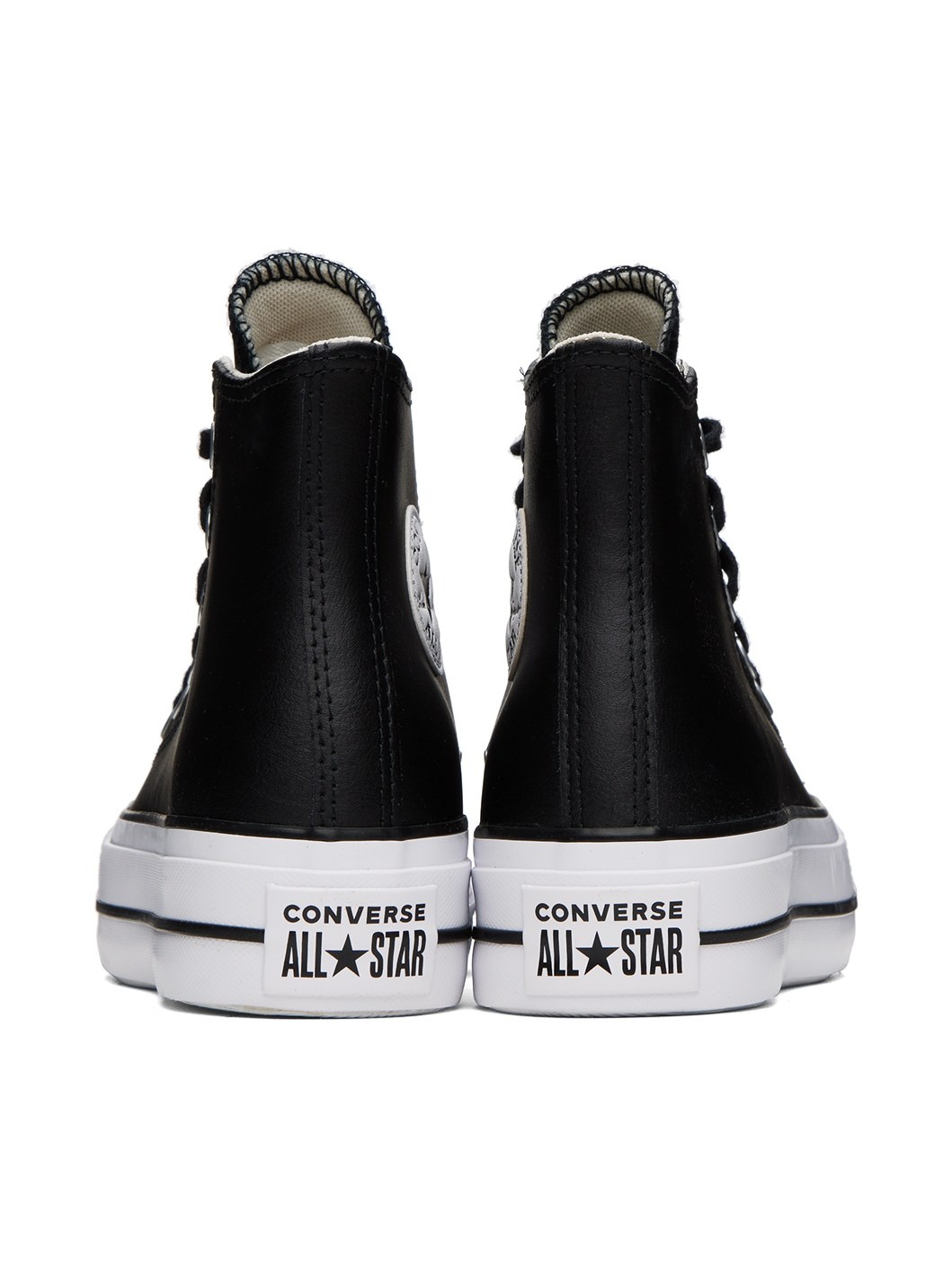 Black Chuck Taylor All Star Lift Sneakers - 2