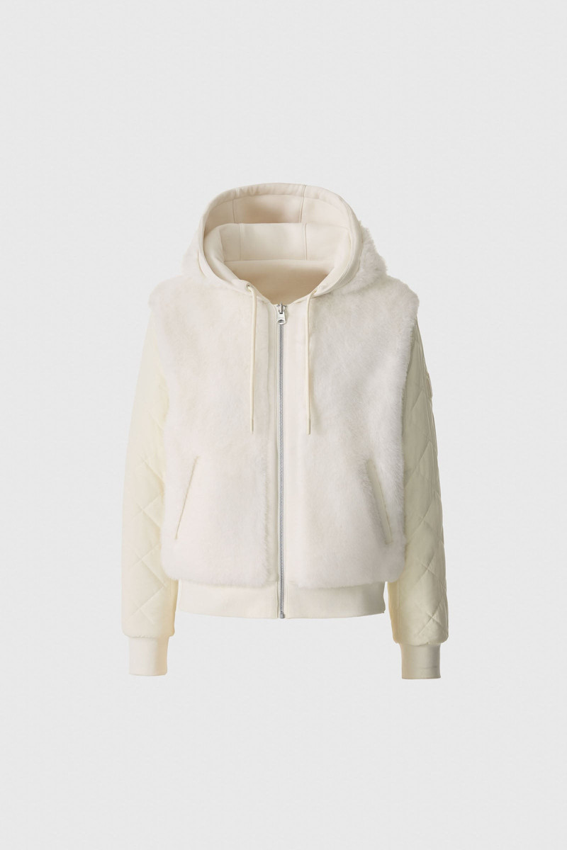 GWENDAL Reversible Faux Fur Hoodie 1