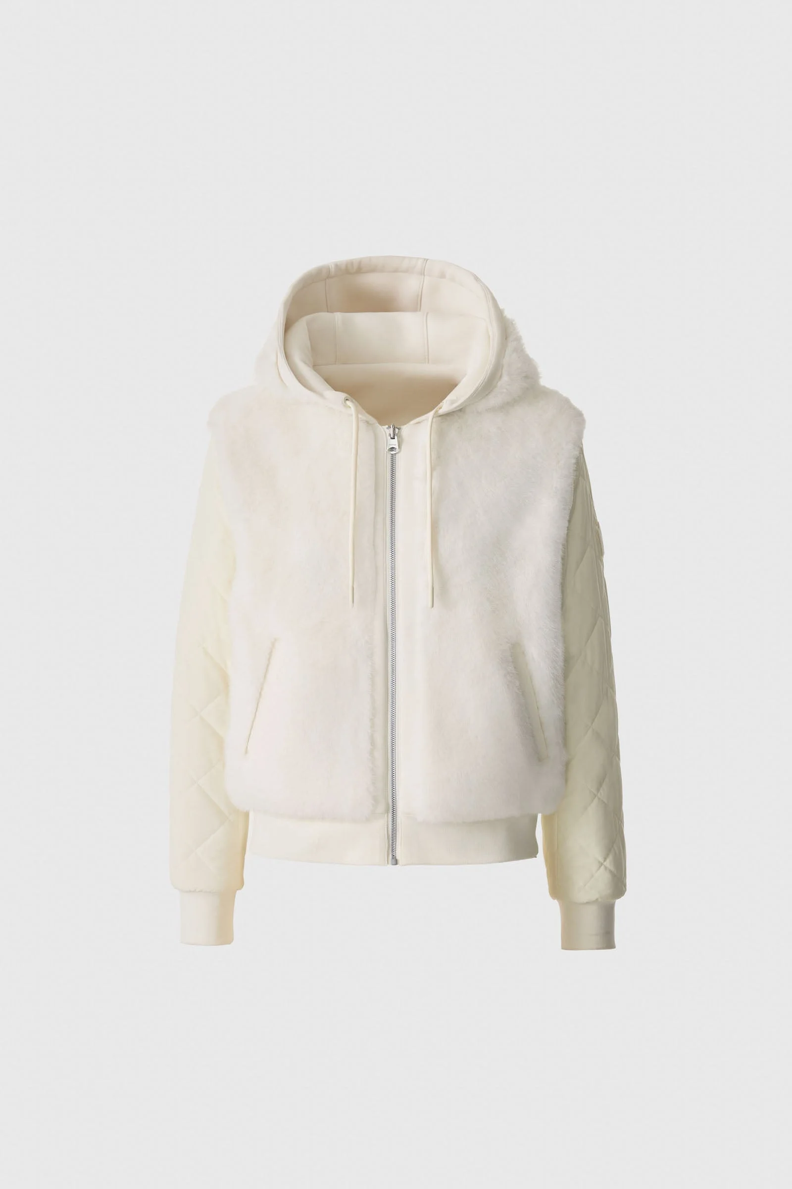 GWENDAL Reversible Faux Fur Hoodie - 1