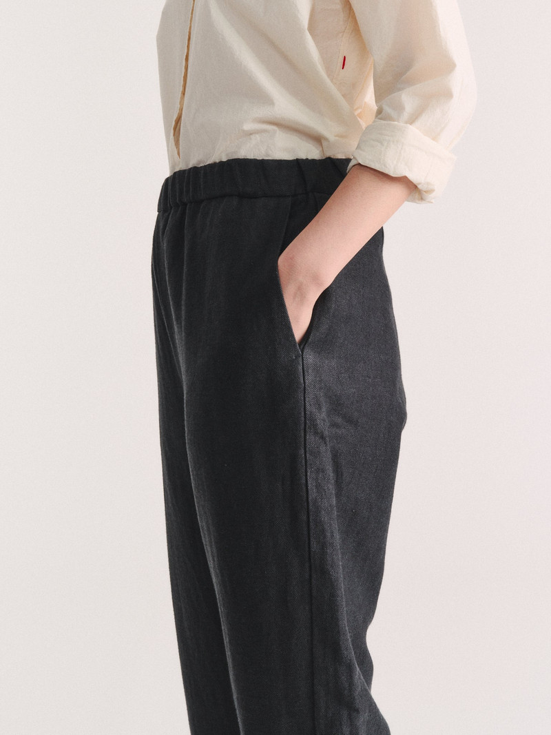 LONG CHASSE PANT - BATAVIA - BLACK 6