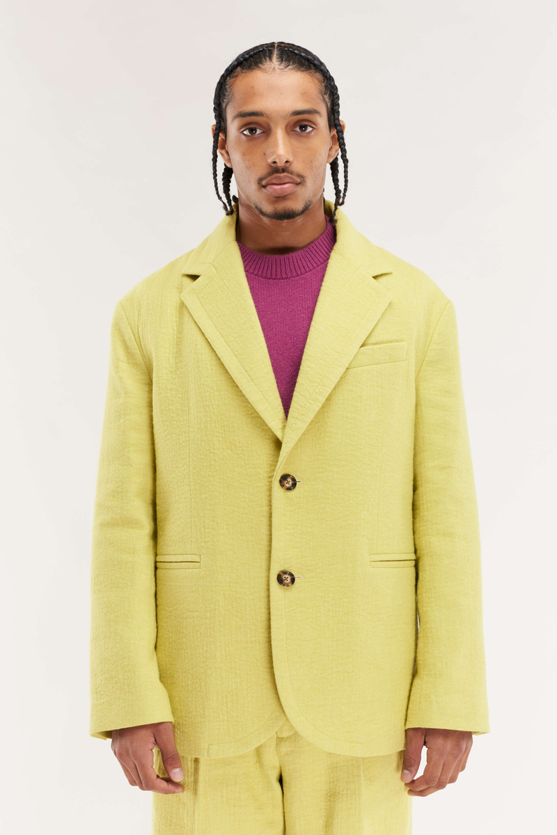 The Elder Statesman NUBE RELAXED BLAZER outlook