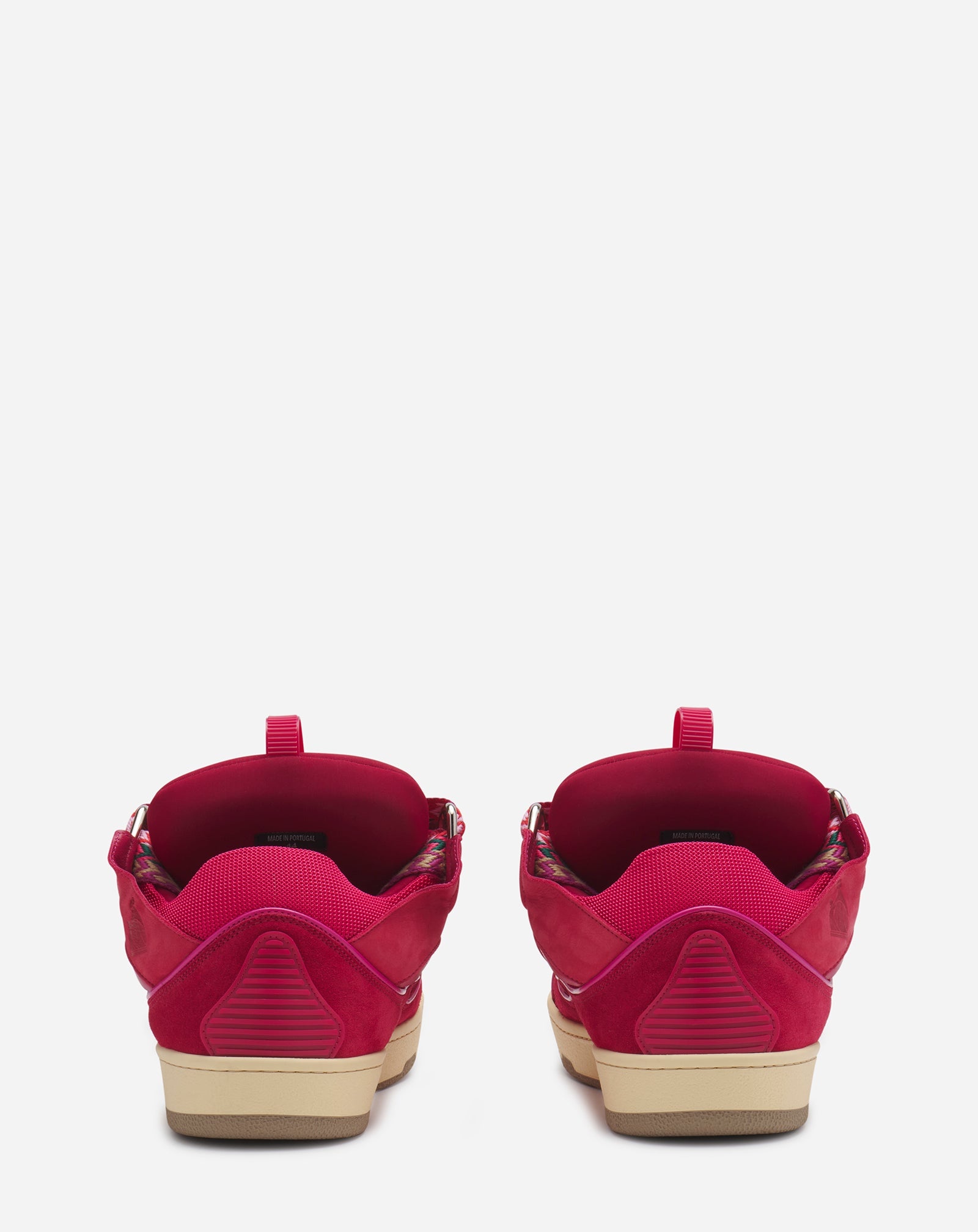 LEATHER CURB SNEAKERS - 4
