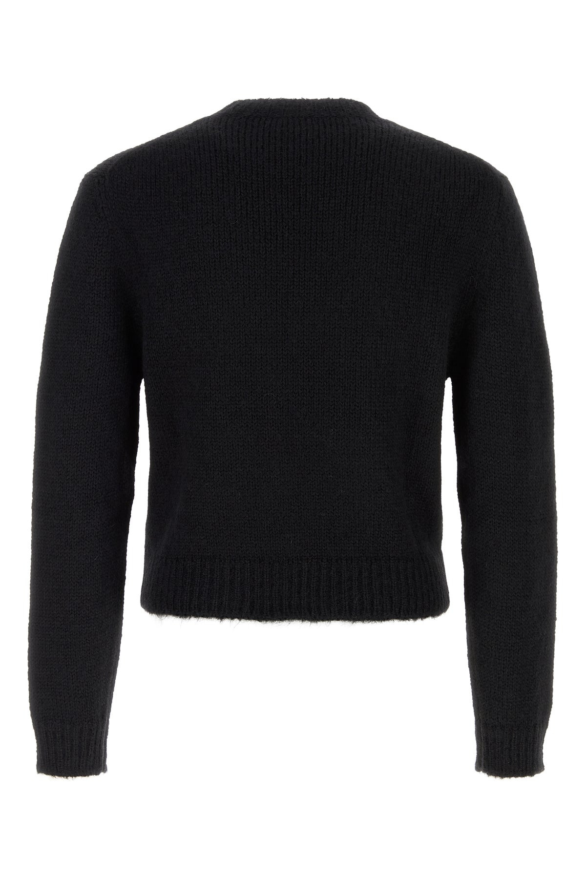 Black alpaca blend sweater - 2