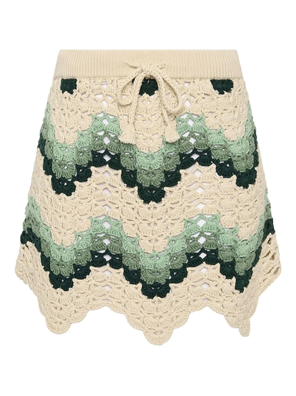 Tidal Hali crochet mini skirt - 1