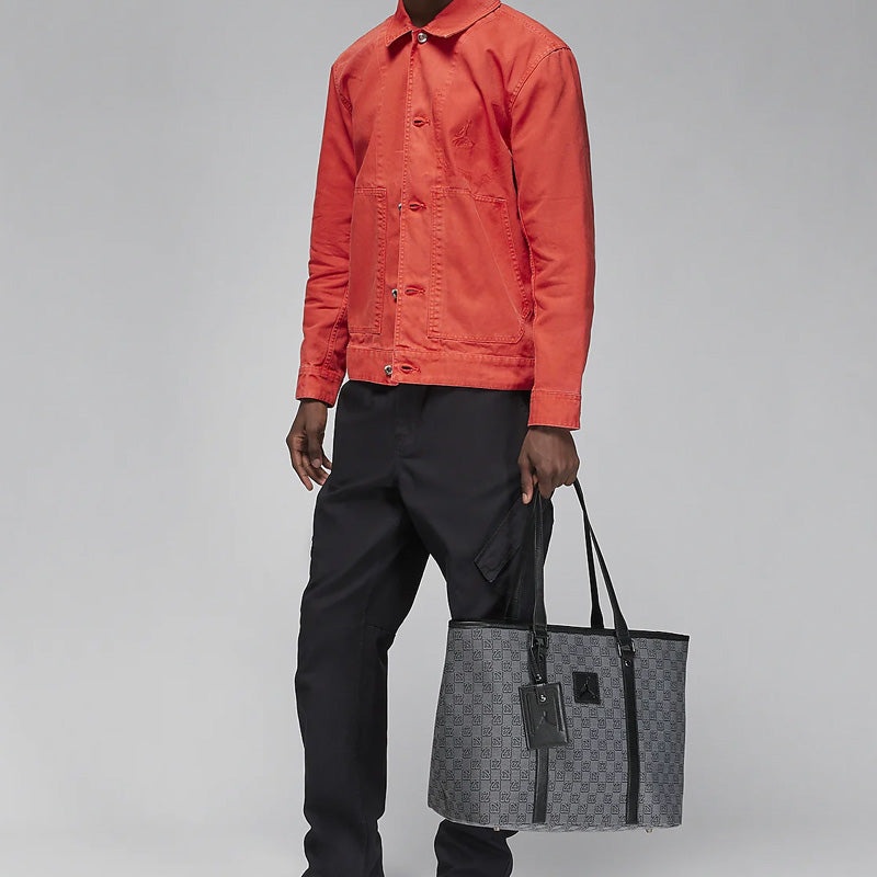 Air Jordan Monogram Tote Bag (32L) 'Grey' HF1890-070 - 6