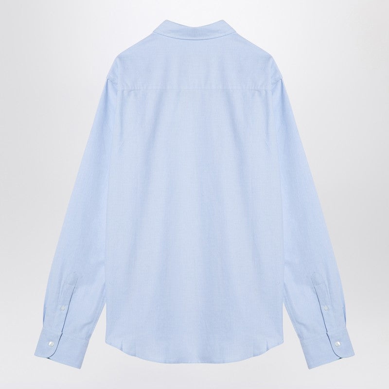 Ami Paris Light Blue Ami De Coeur Shirt Men - 2