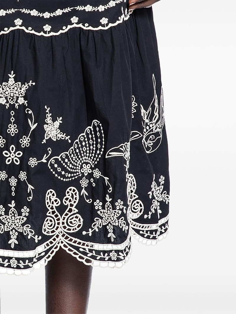 Sea embroidered kingsley skirt outlook