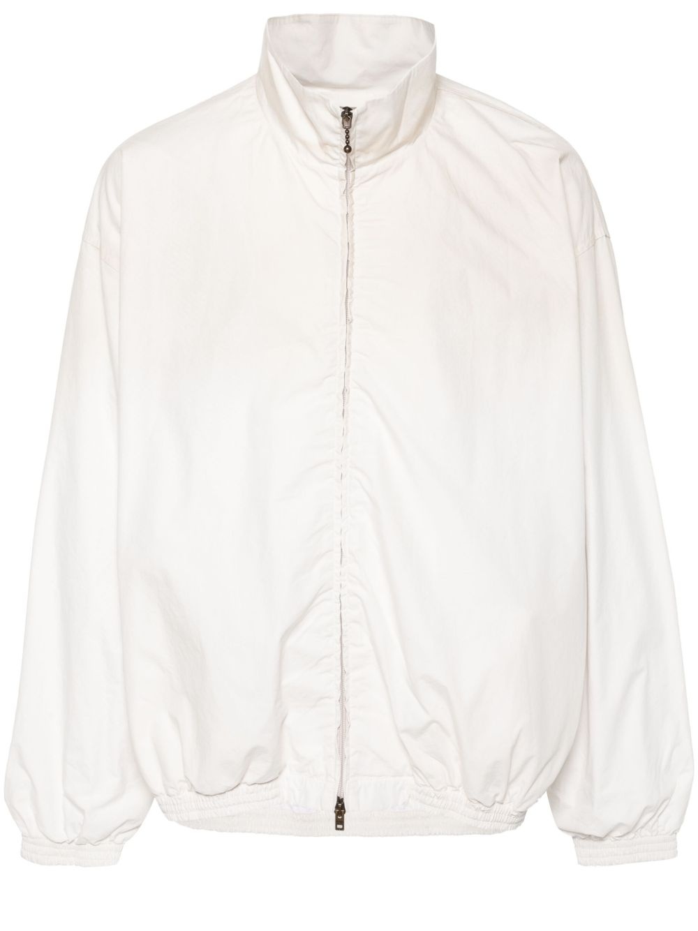 logo-print bomber jacket - 1