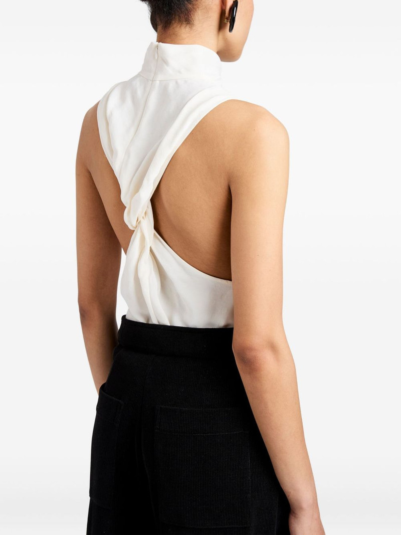 Taryn jacquard twisted top 5