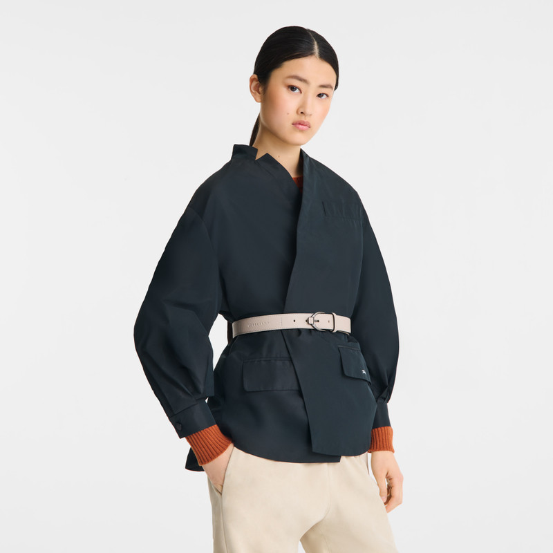 Longchamp Longchamp 3D Ladies' belt Clay - Leather outlook
