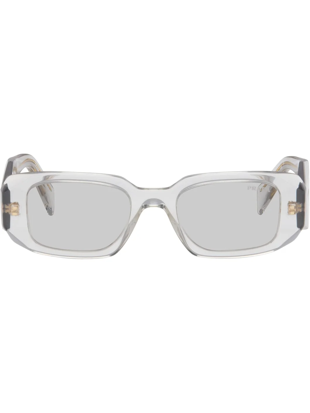 Gray 'Prada Symbole' Sunglasses - 1