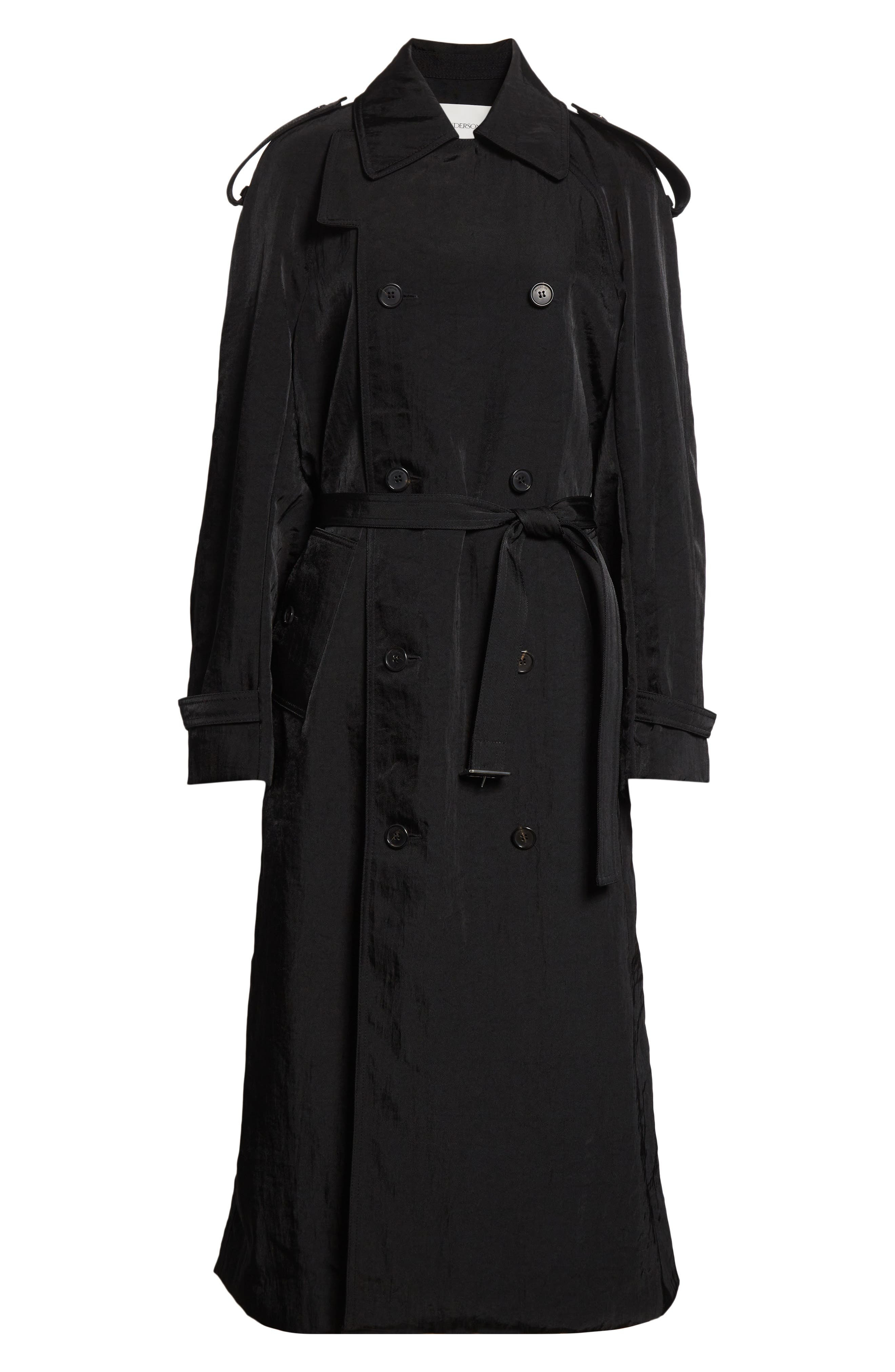 JW Anderson Trench Coat in Black at Nordstrom - 7
