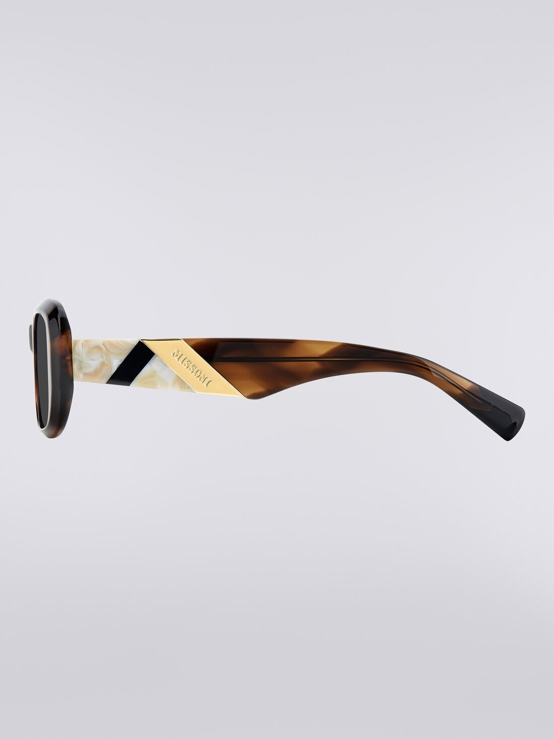 Rectangular acetate sunglasses - 4