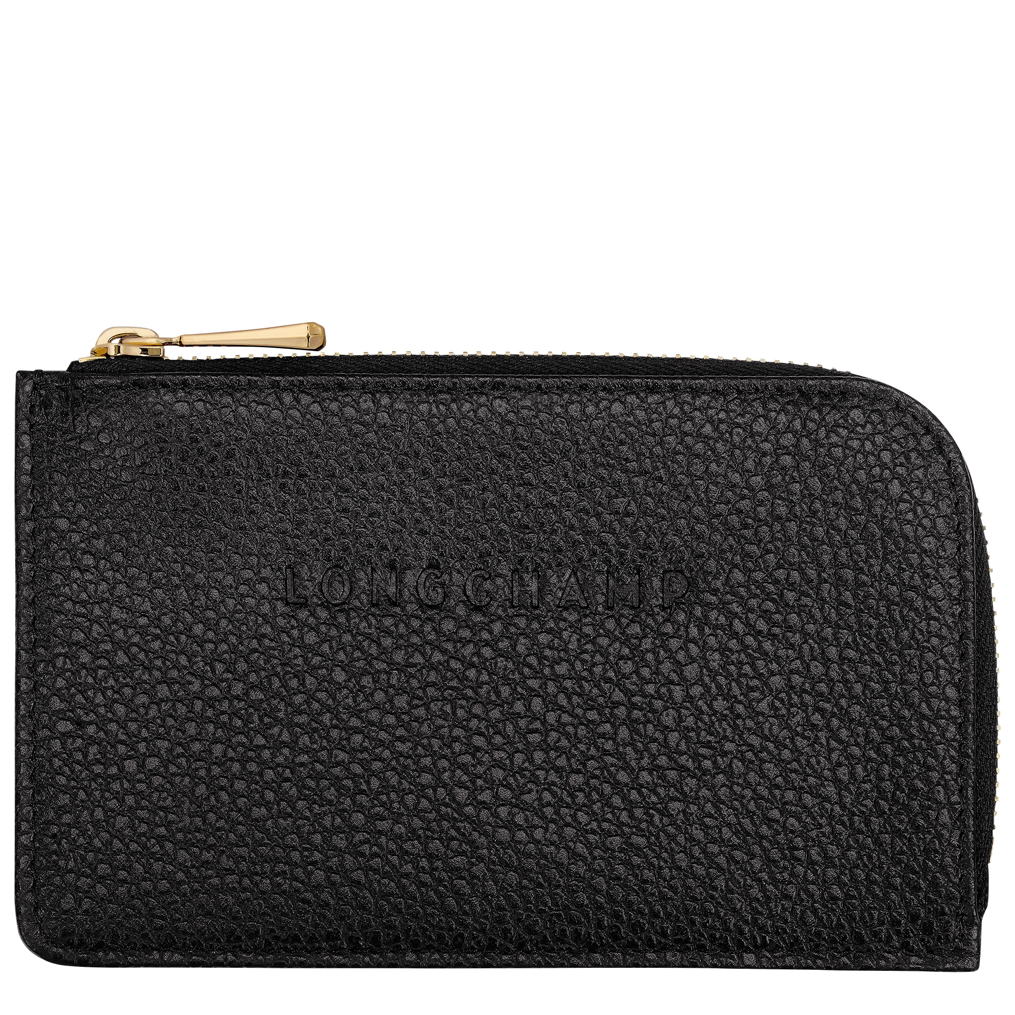 Le Foulonné Card holder Black - Leather - 1