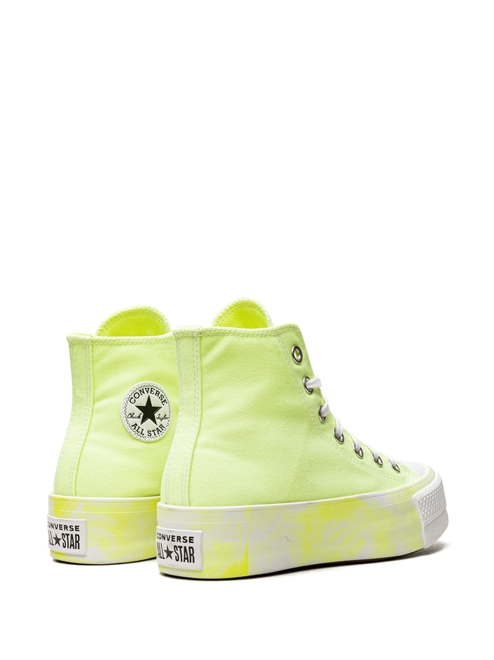 Chuck Taylor All Star Lift High "Volt Glow" sneakers - 3