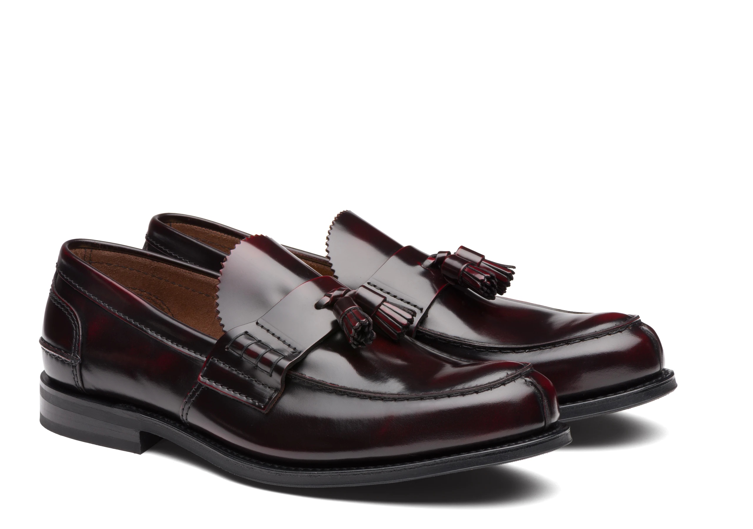 Church's Tiverton r Bookbinder Fumè Tassel Loafer Burgundy 