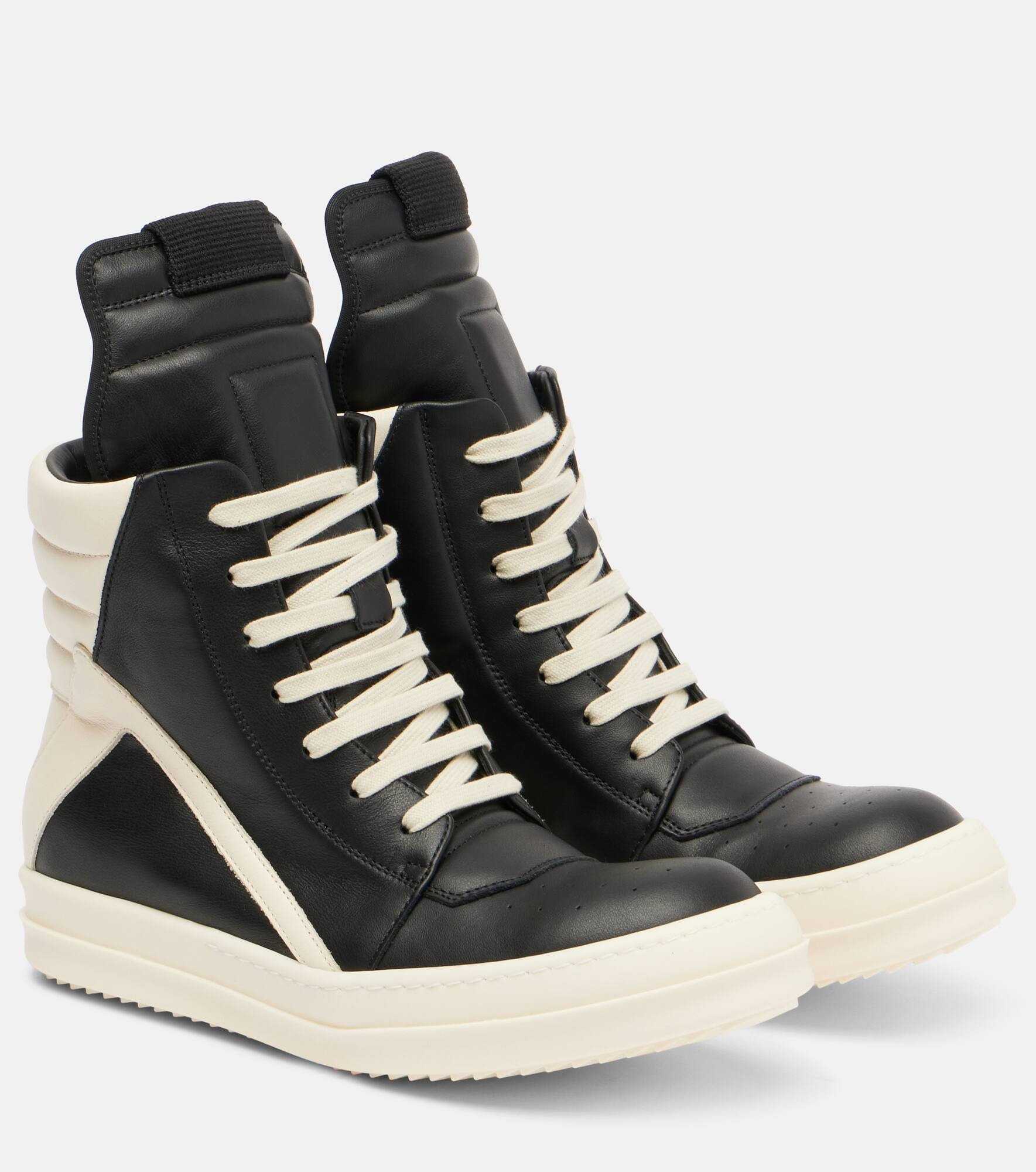 Geobasket leather sneakers - 1