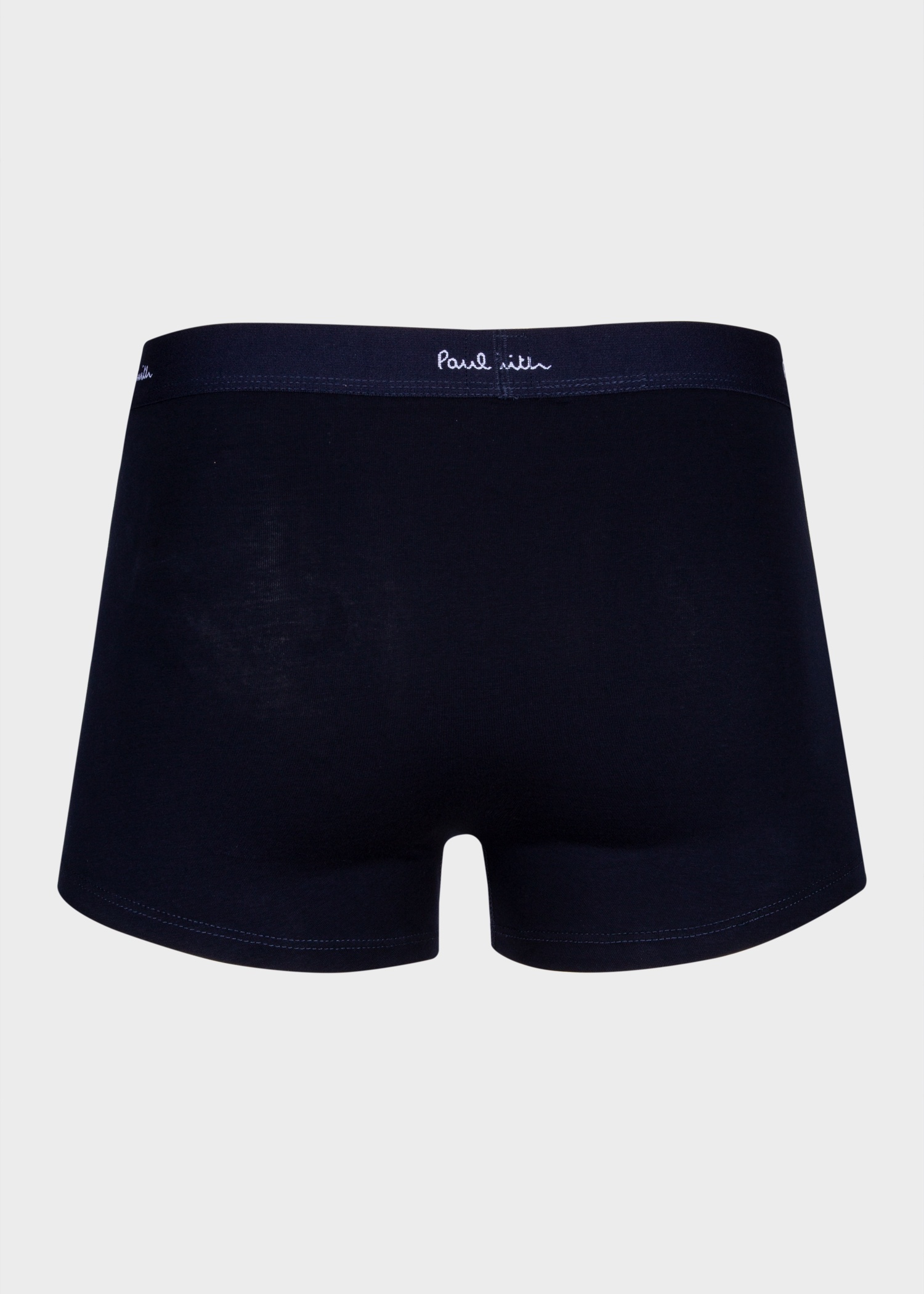 'Signature Stripe' and Plain Boxer Briefs Five Pack - 6