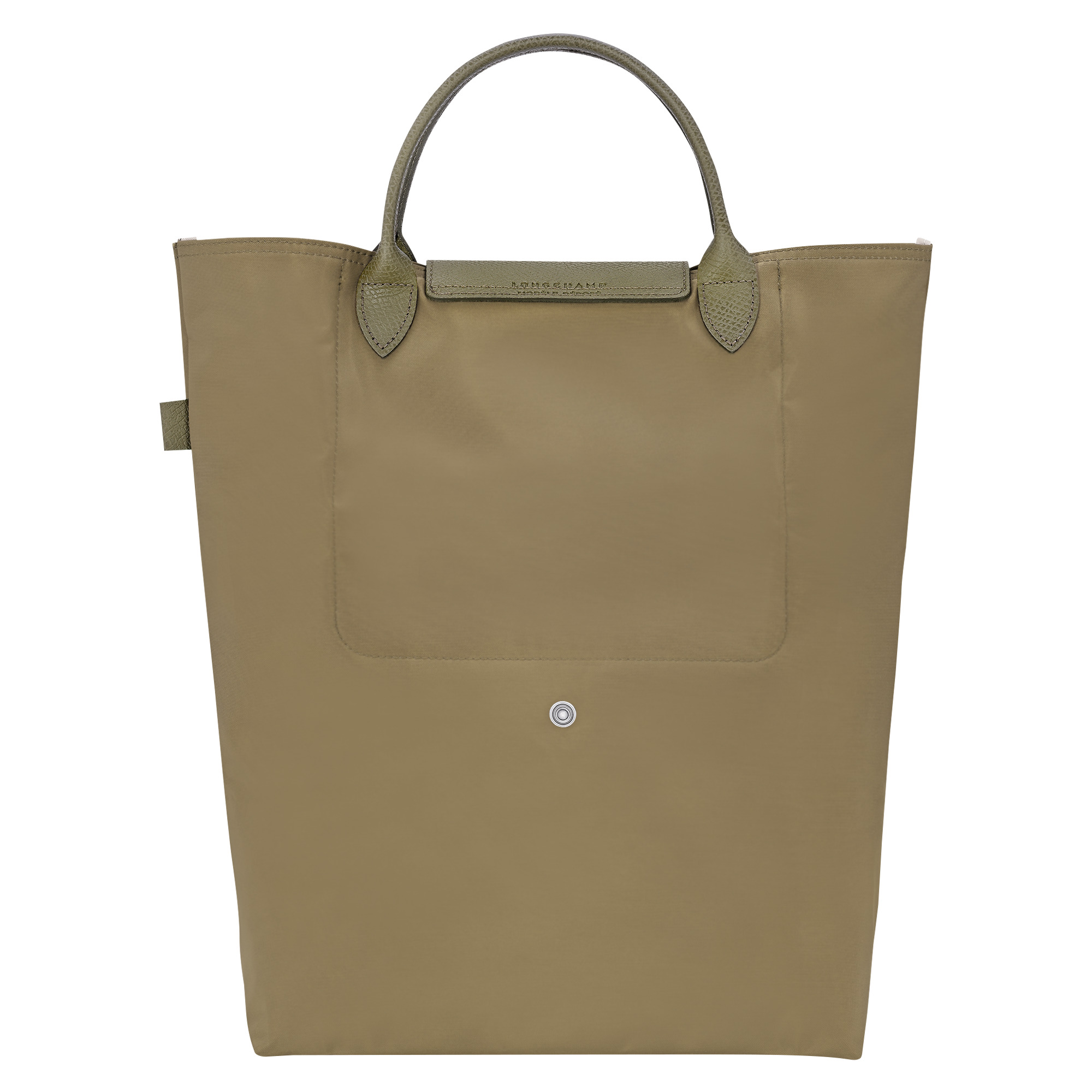 Le Pliage Green M Tote bag Artichoke - Canvas - 4