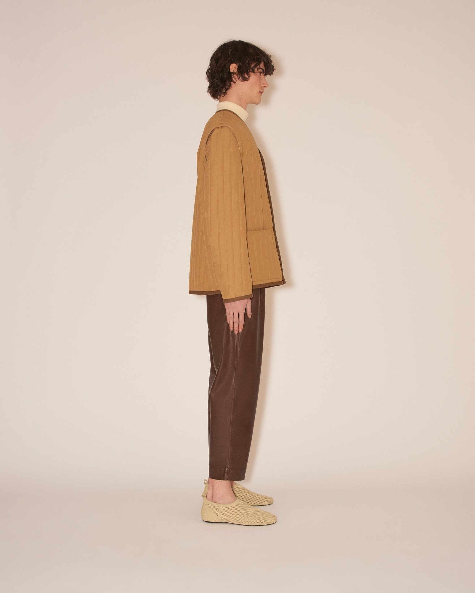 LORIS - Quilted liner jacket - Prairie sand - 4