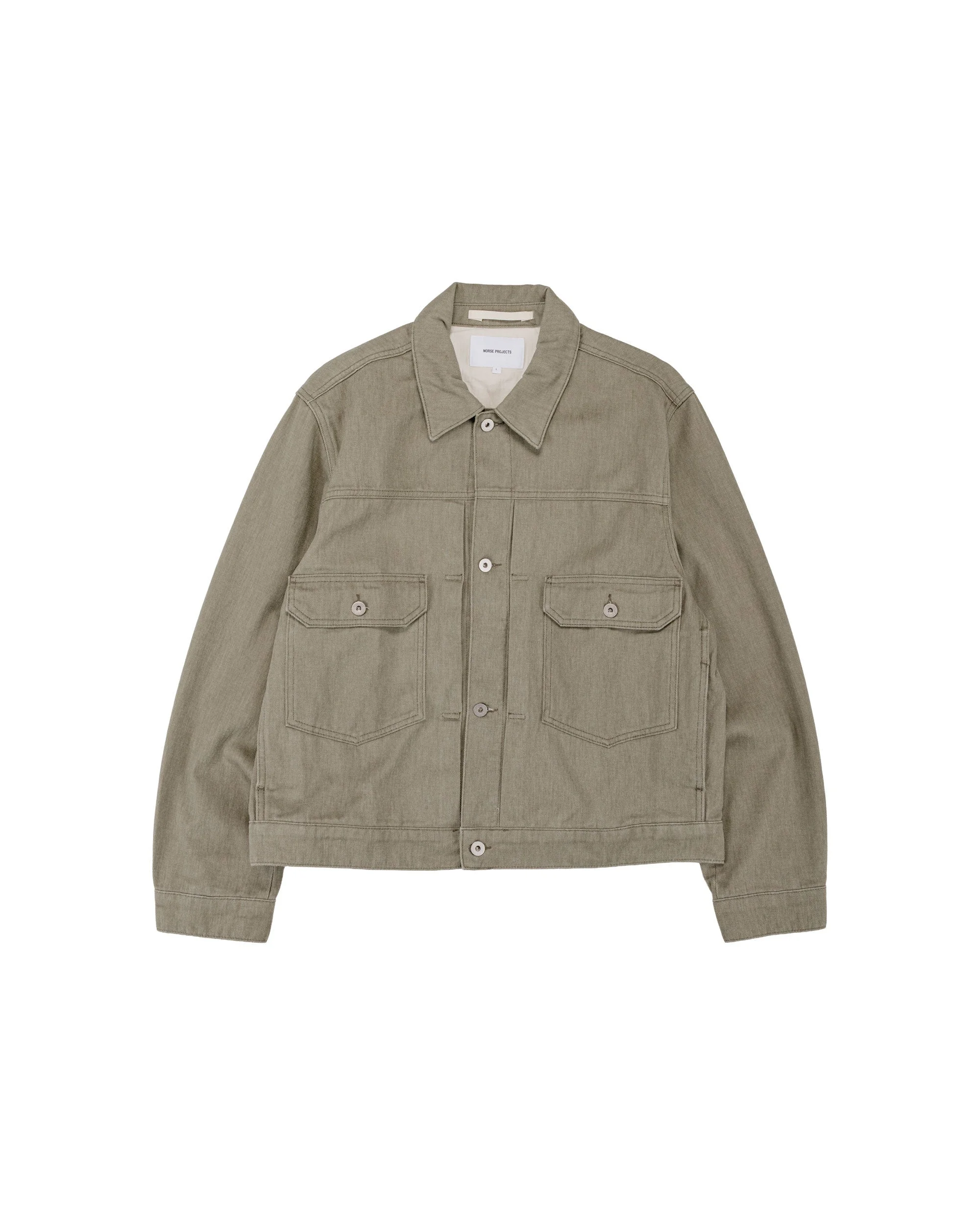 Storadal Resist Dyed Twill Type II Jacket Vetiver - 1