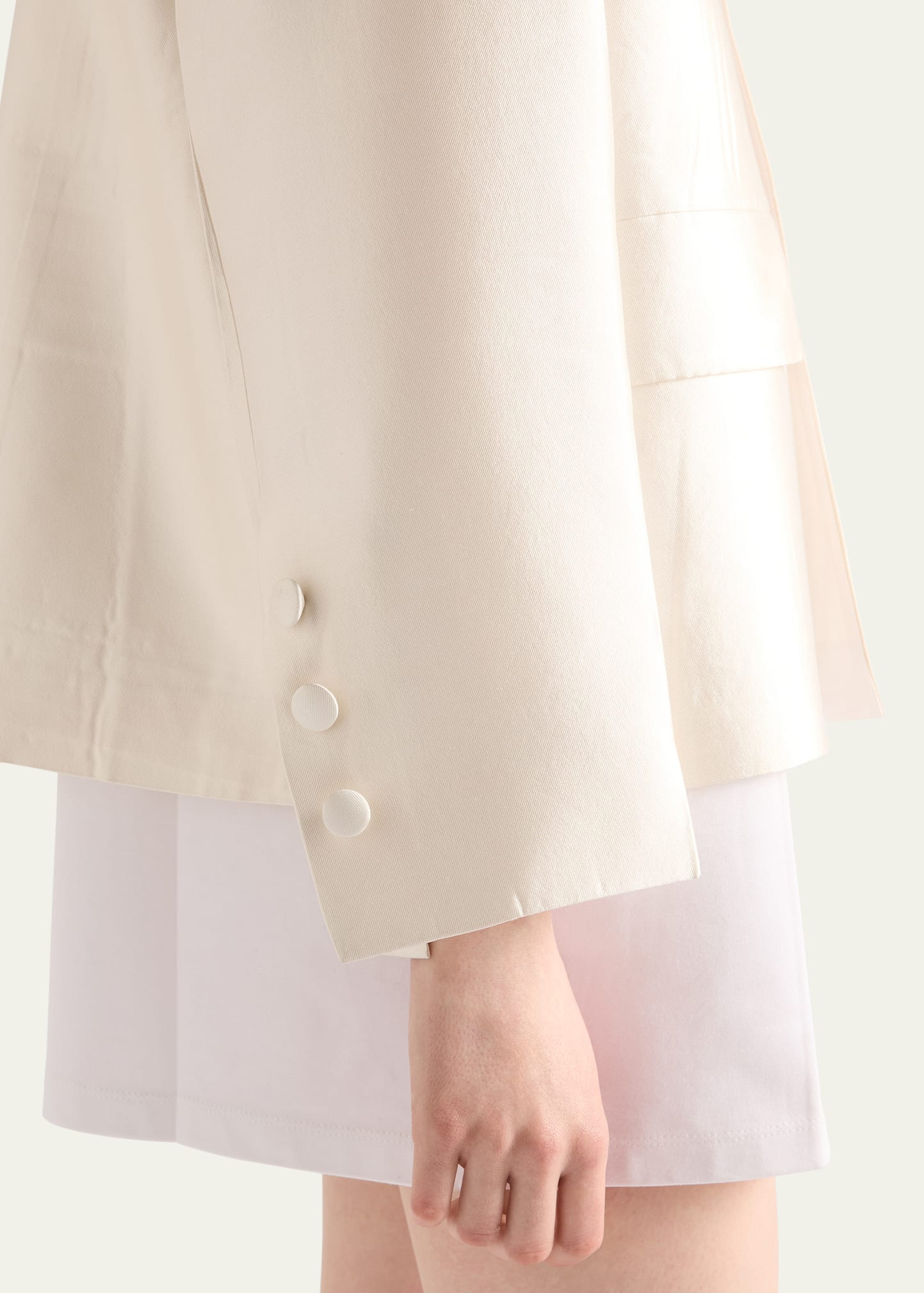 Silk-Wool Single-Breasted Evening Jacket - 5