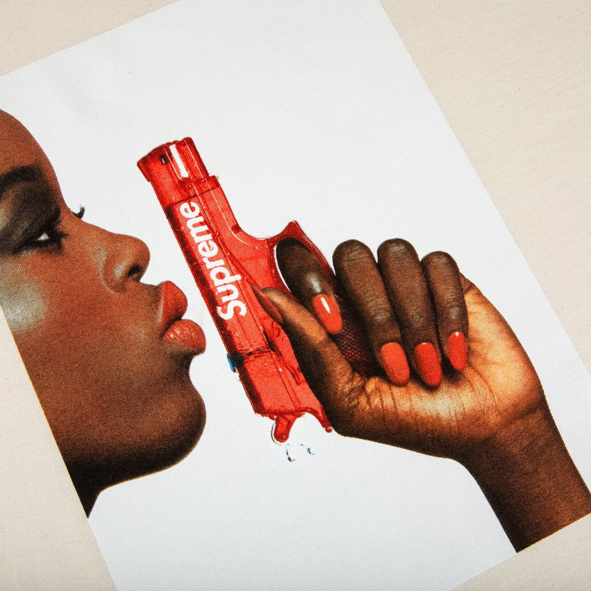 Supreme Water Pistol Tee 'Natural' - 2