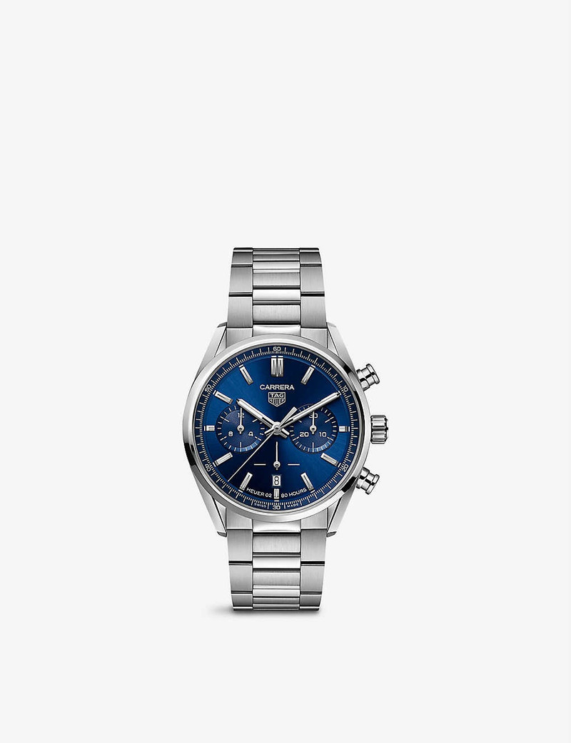 CBN2011.BA0642 Carrera stainless-steel automatic watch 1