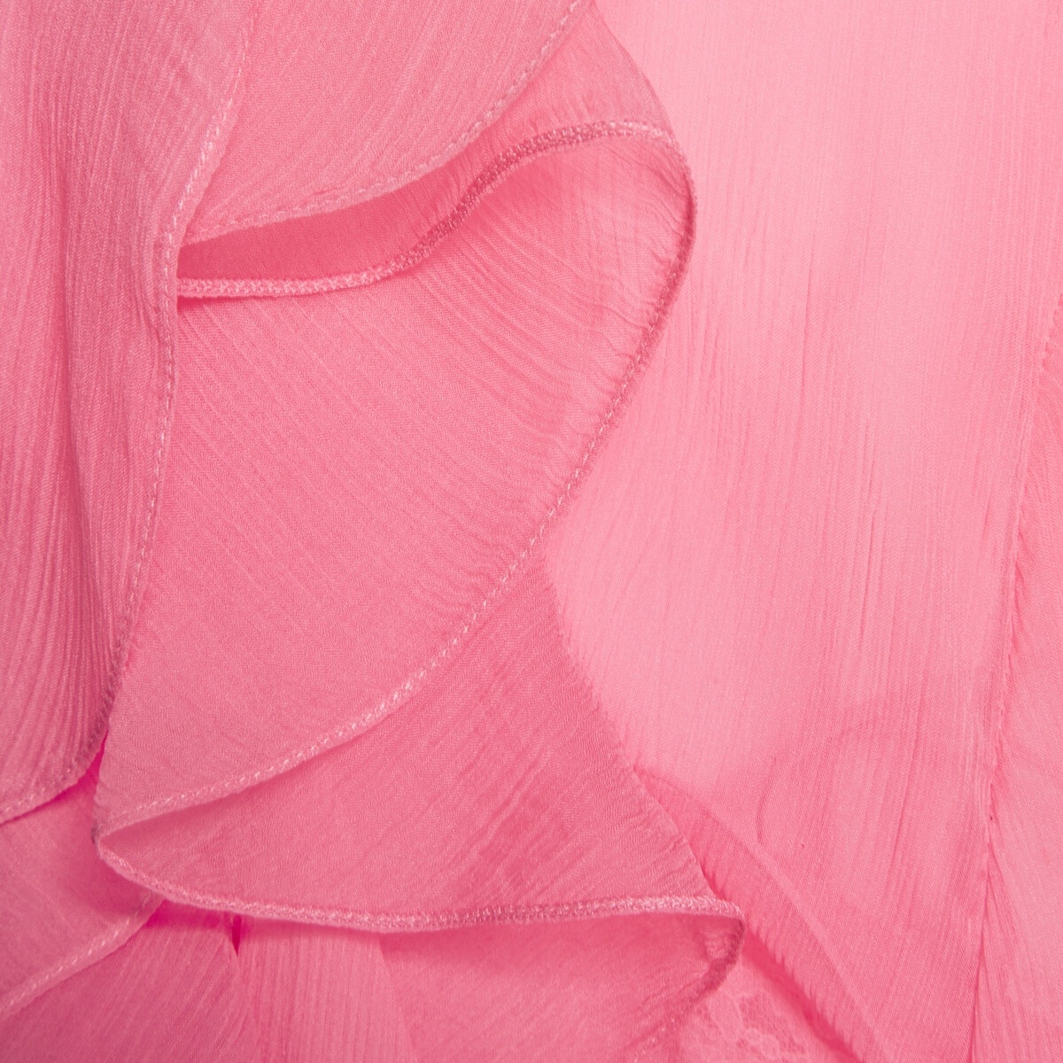Chiffon ruffle dress - 5