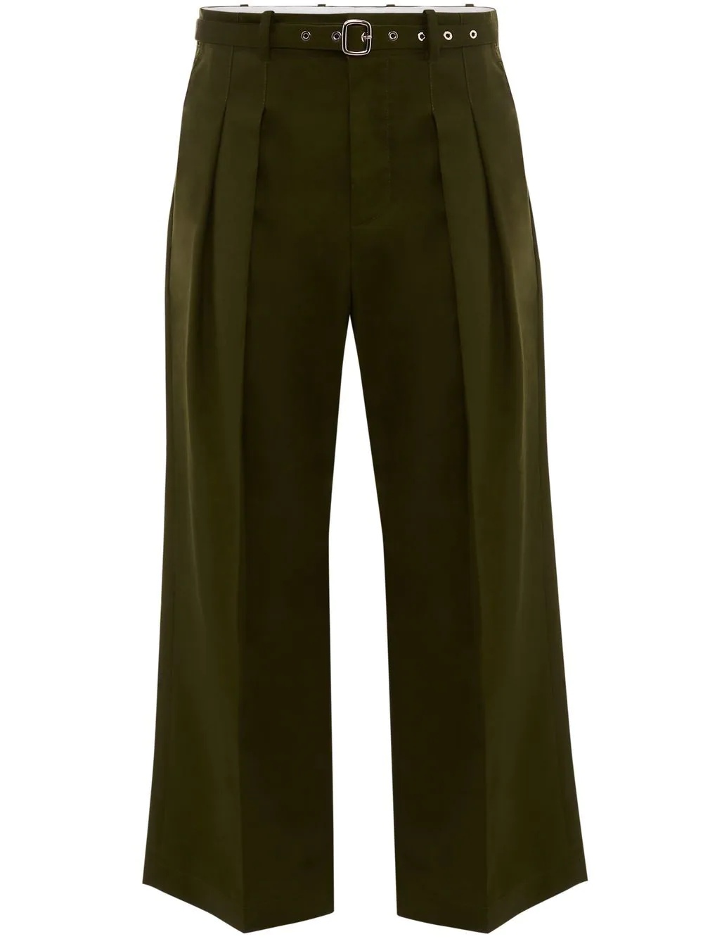 pressed-crease tailored trousers - 1