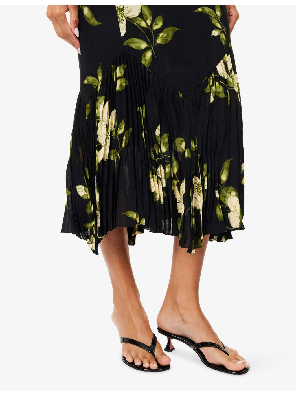 Salvia Woven Midi Dress - 6