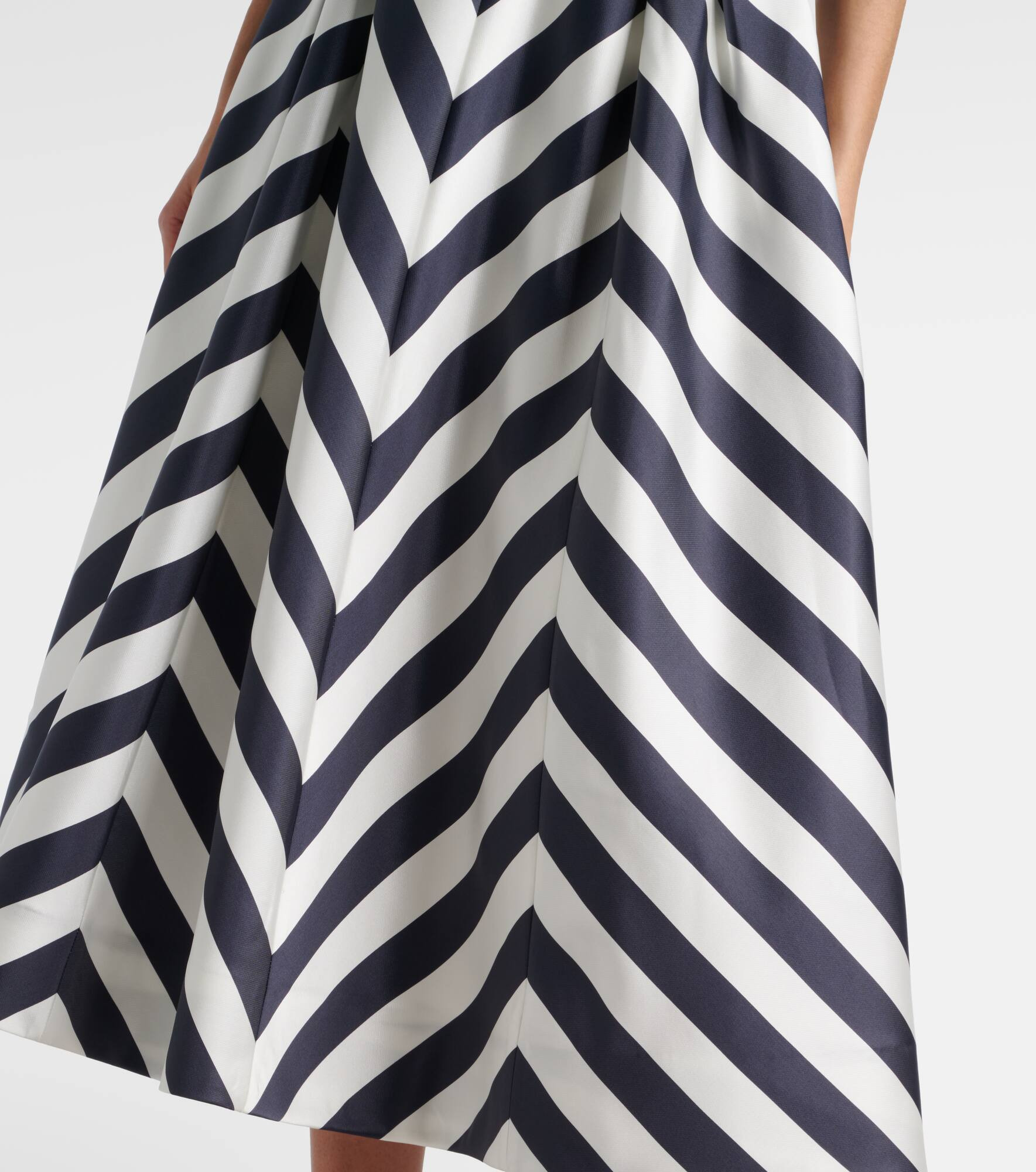 Ariadne striped midi dress - 5