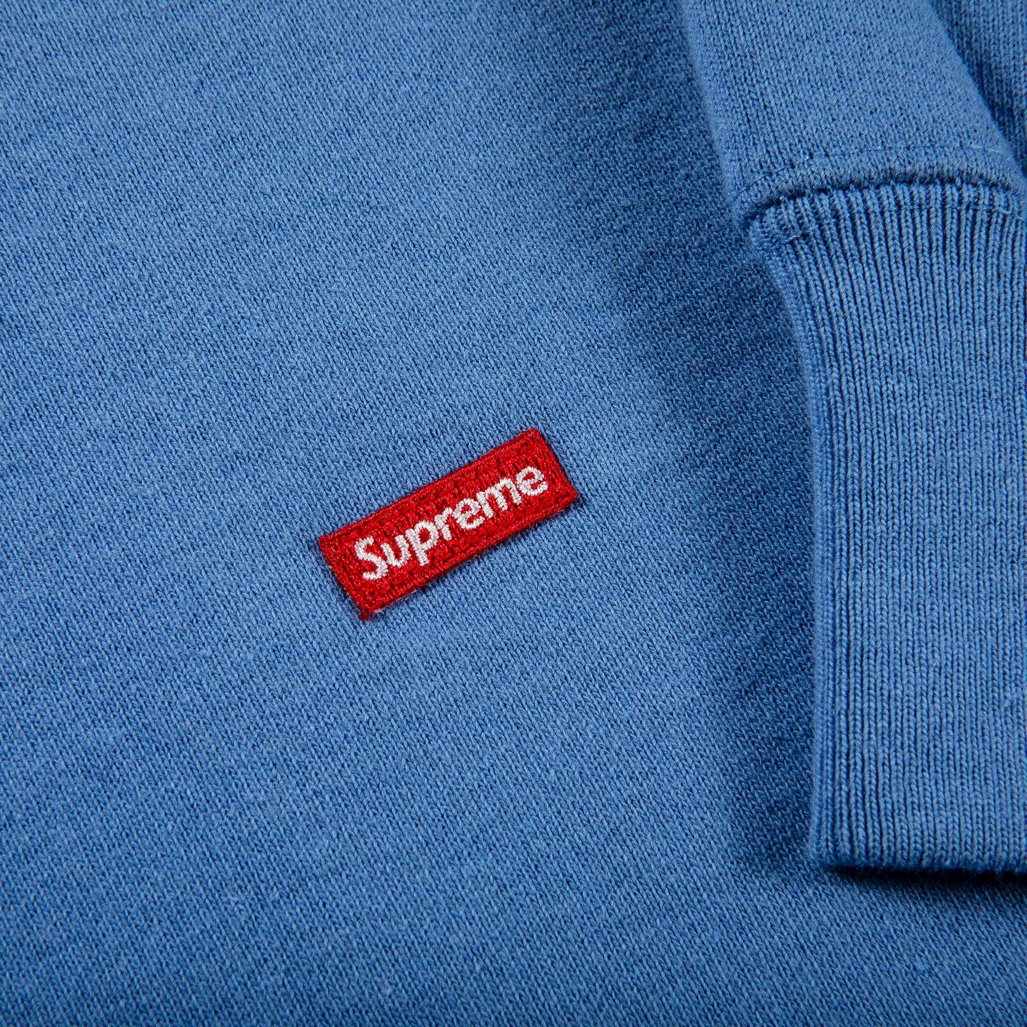 Supreme Small Box Crewneck 'Light Blue' - 2