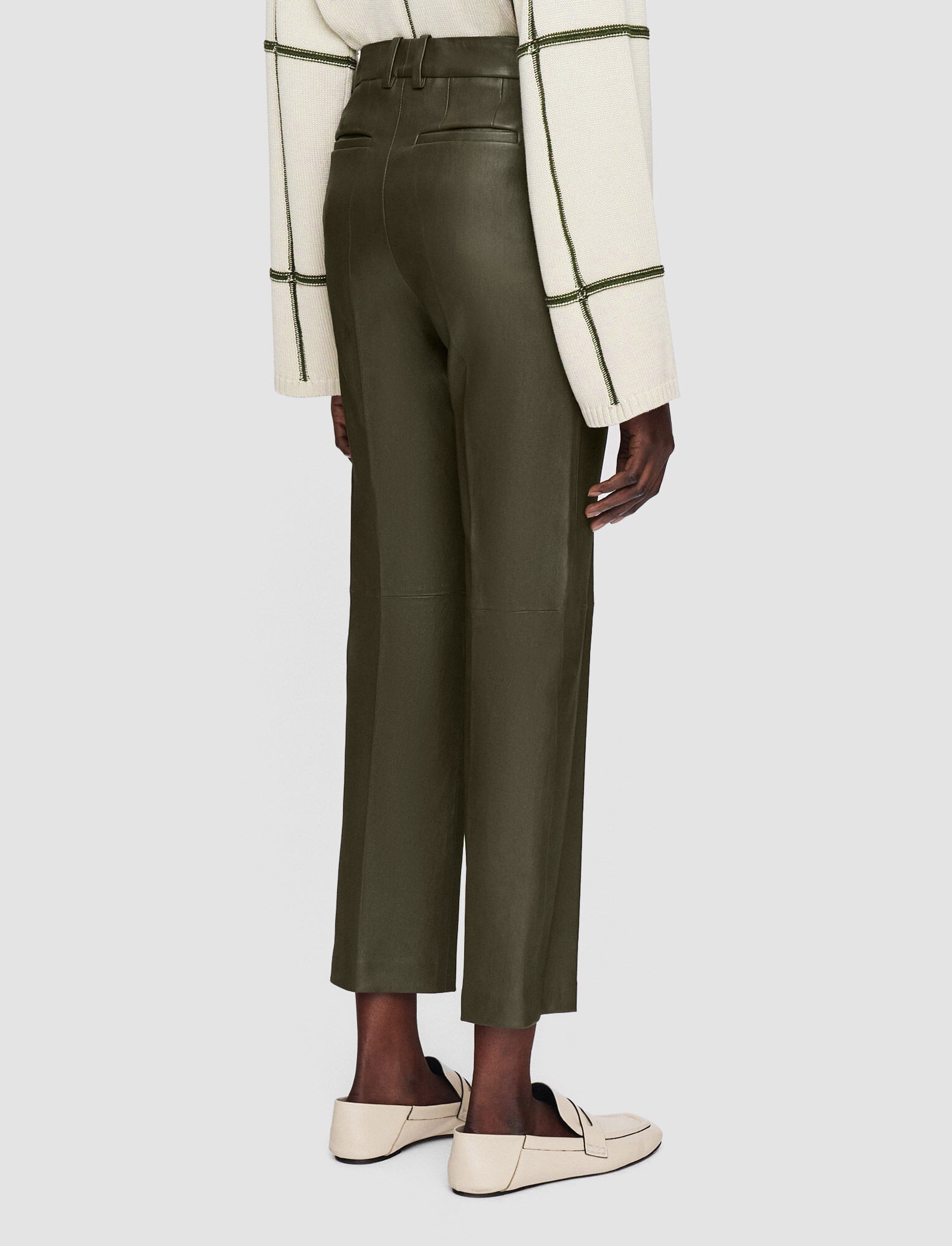 Leather Stretch Coleman Trousers - 3