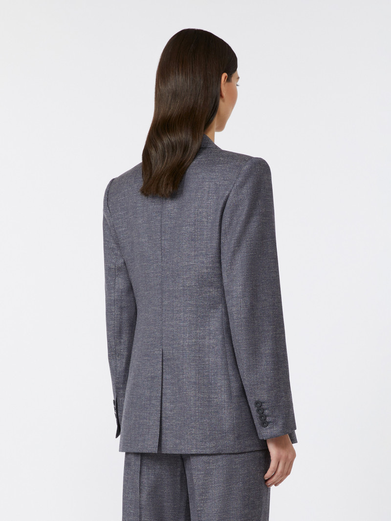 HODEIDA Wool-blend twill blazer 4