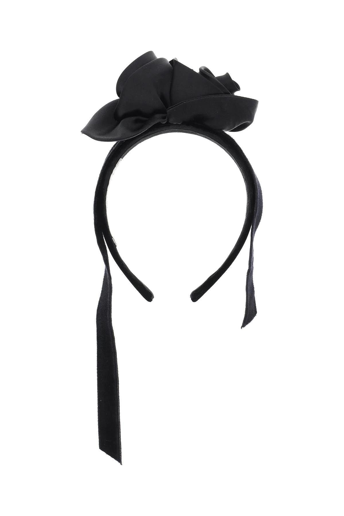 HEADBAND WITH SATIN ROSES - 2