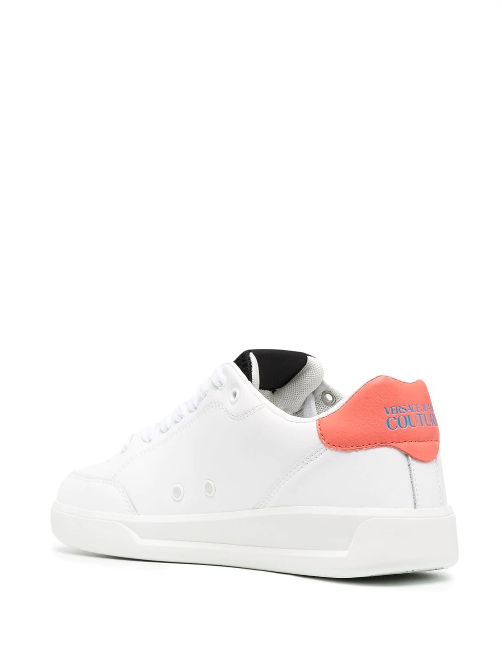 logo-print low-top sneakers - 3