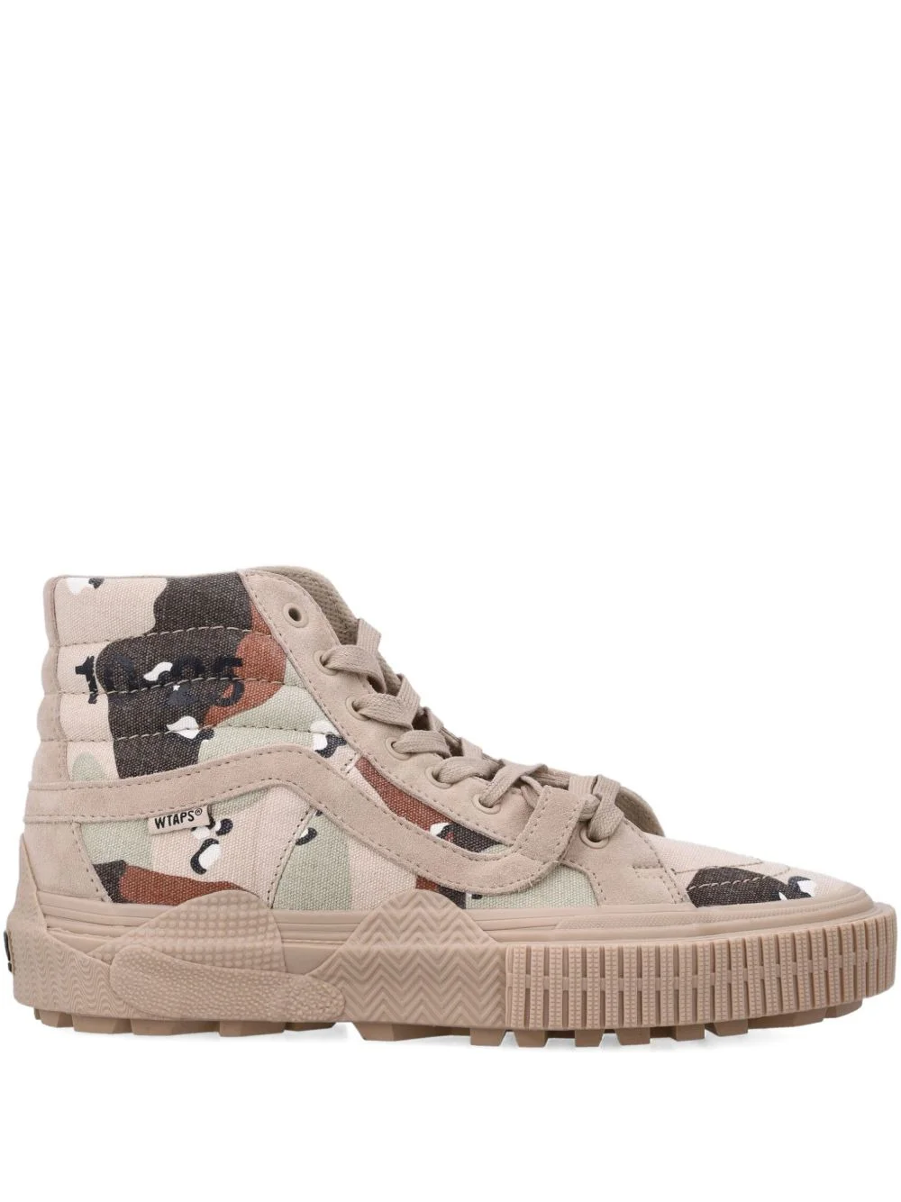 Otw by Vans x Wtaps x Oamc Sk8-Hi Gl lug camouflage sneakers - 1