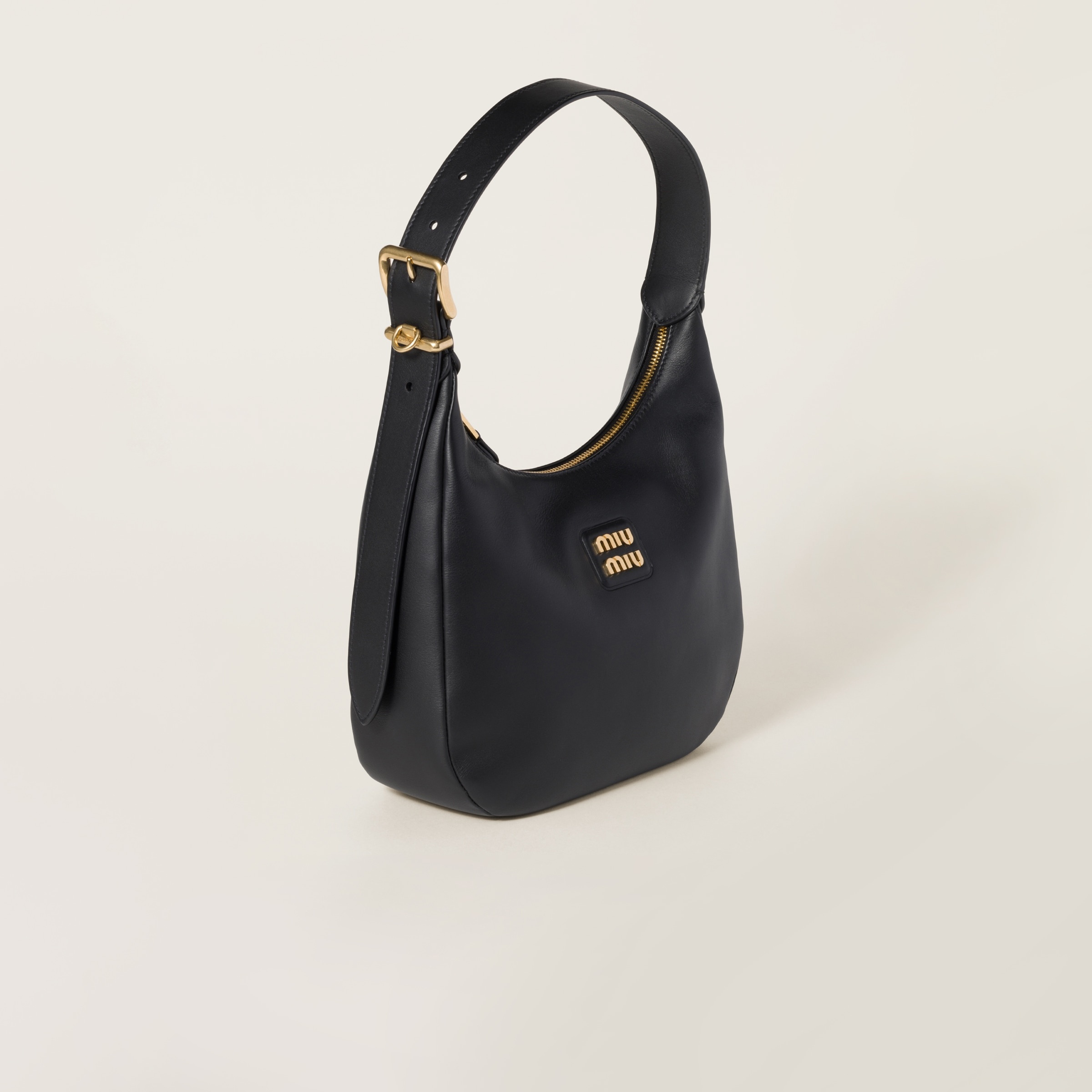 Leather hobo bag - 2