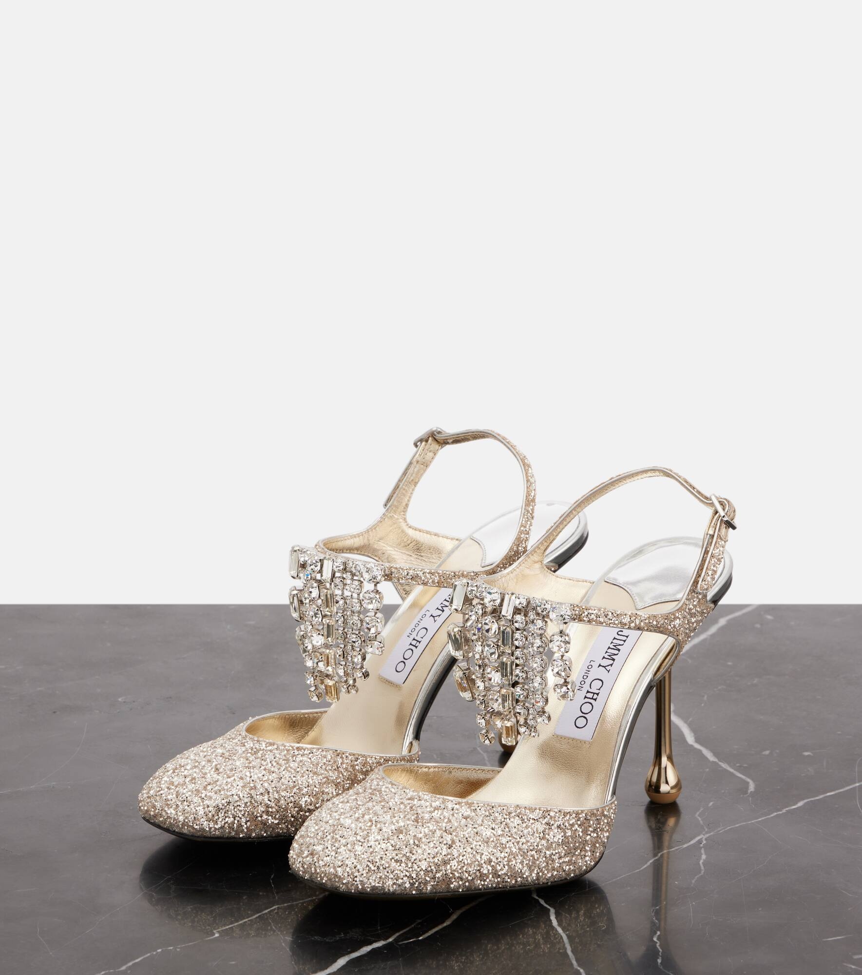 Verity 95 glitter pumps - 4