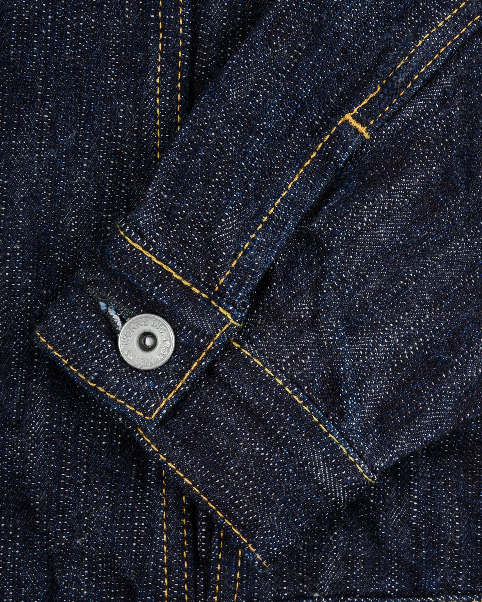 IH-526J-SLB 16oz Slubby Selvedge Denim Type III Jacket - Indigo - 9