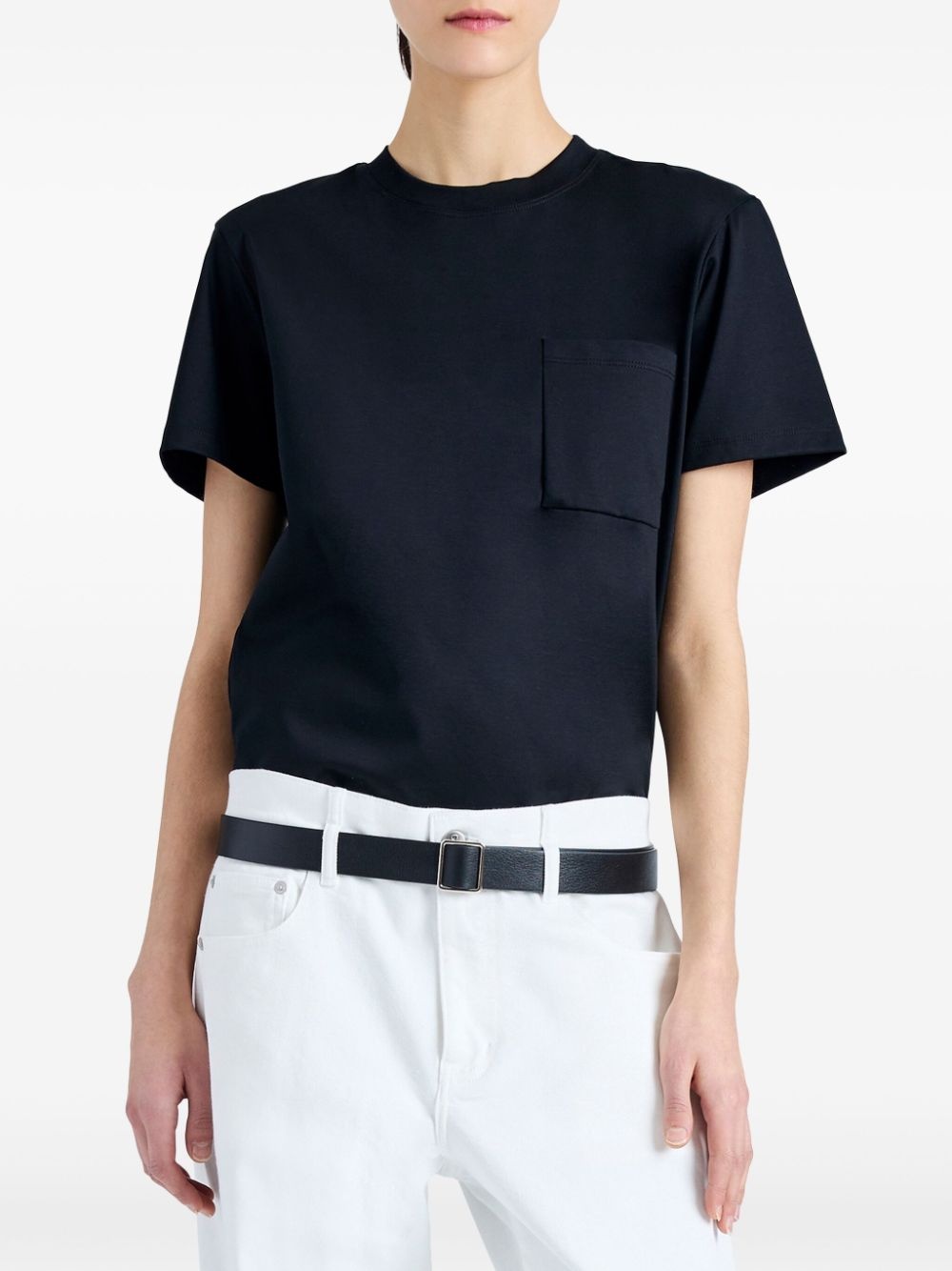 black eco-cotton Kira t-shirt - 6