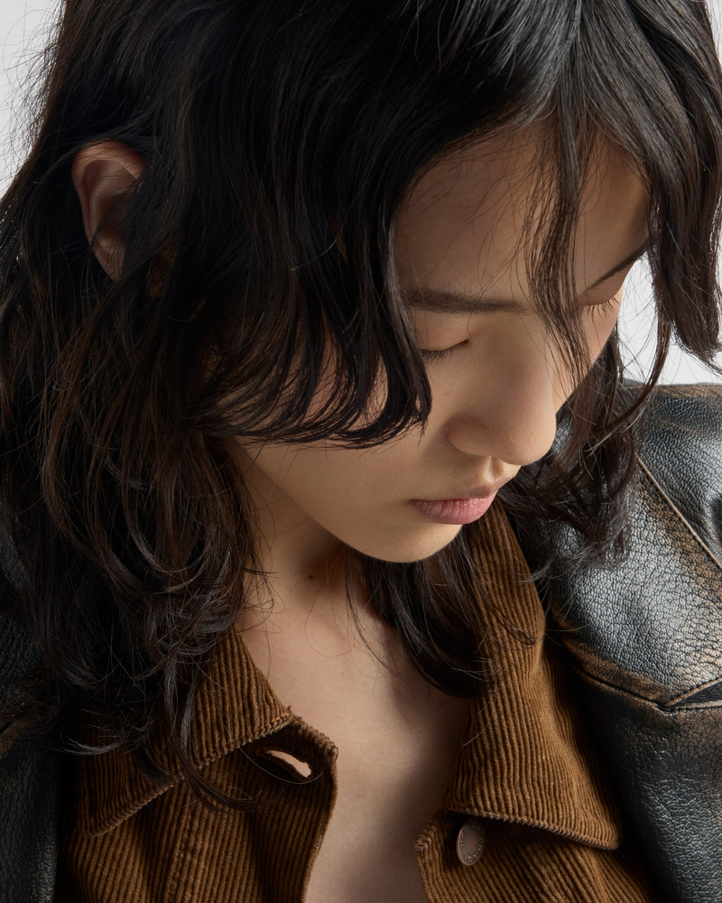 Corduroy blouson jacket 6