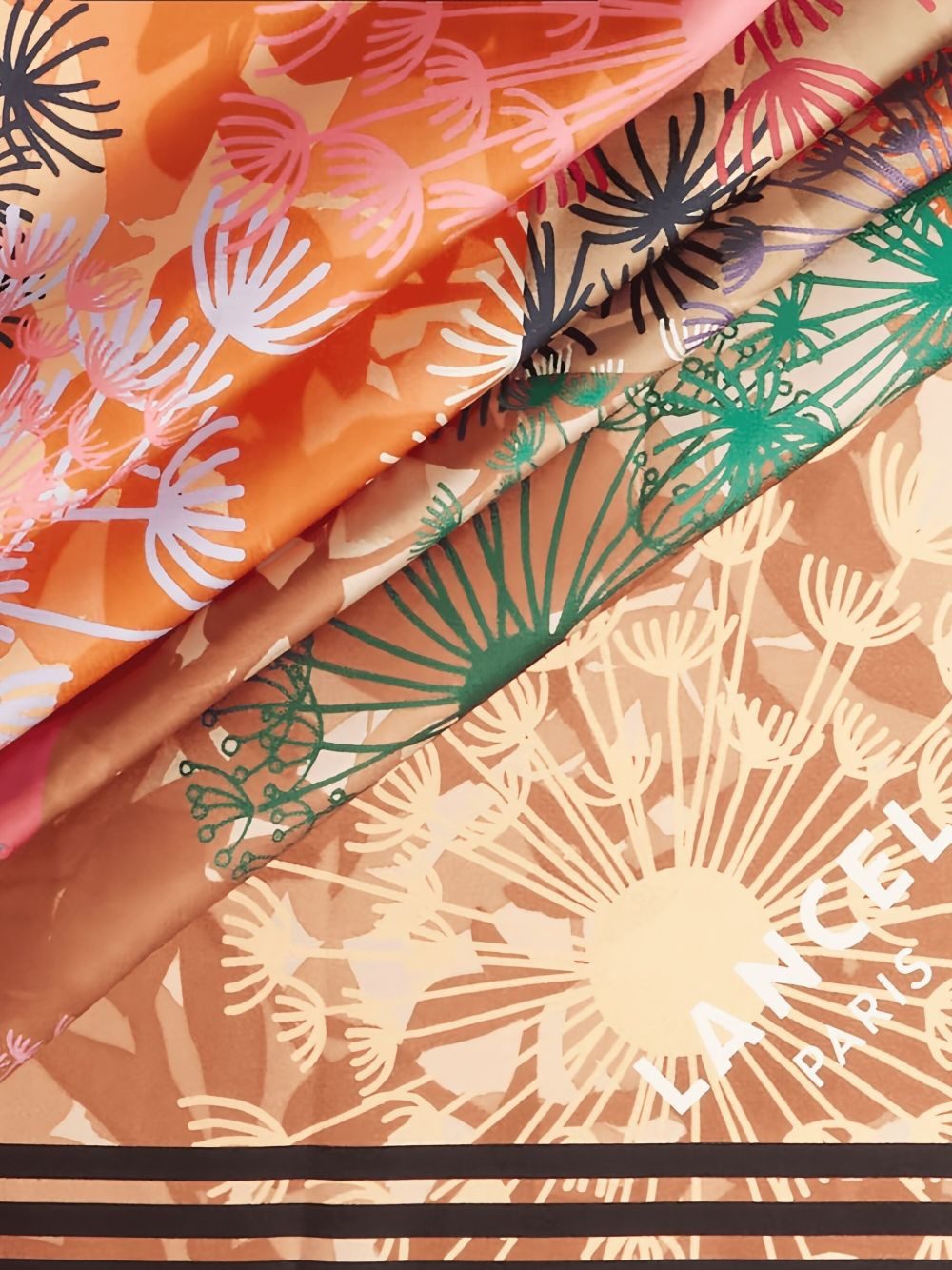 Quadri Feux D'Artifice-motif scarf - 3