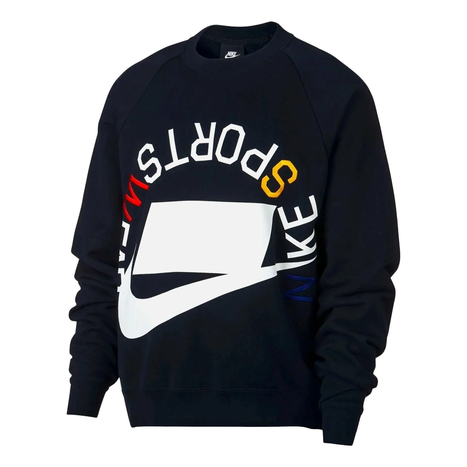 Nike Sportswear Nsw French Terry Crew 'Dark Obsidian' AR1622-475 - 1