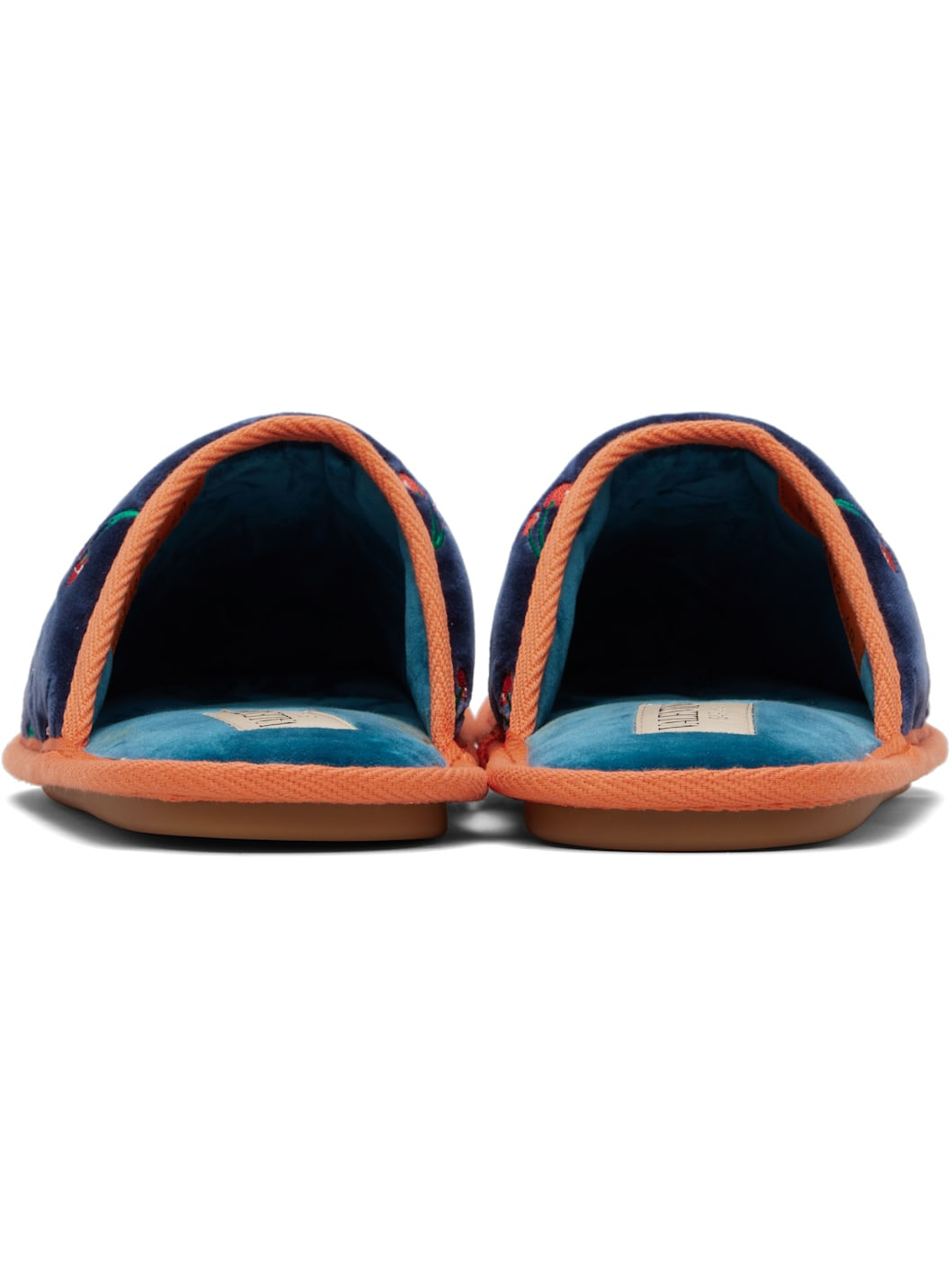Navy Ta Chambre Slippers - 2
