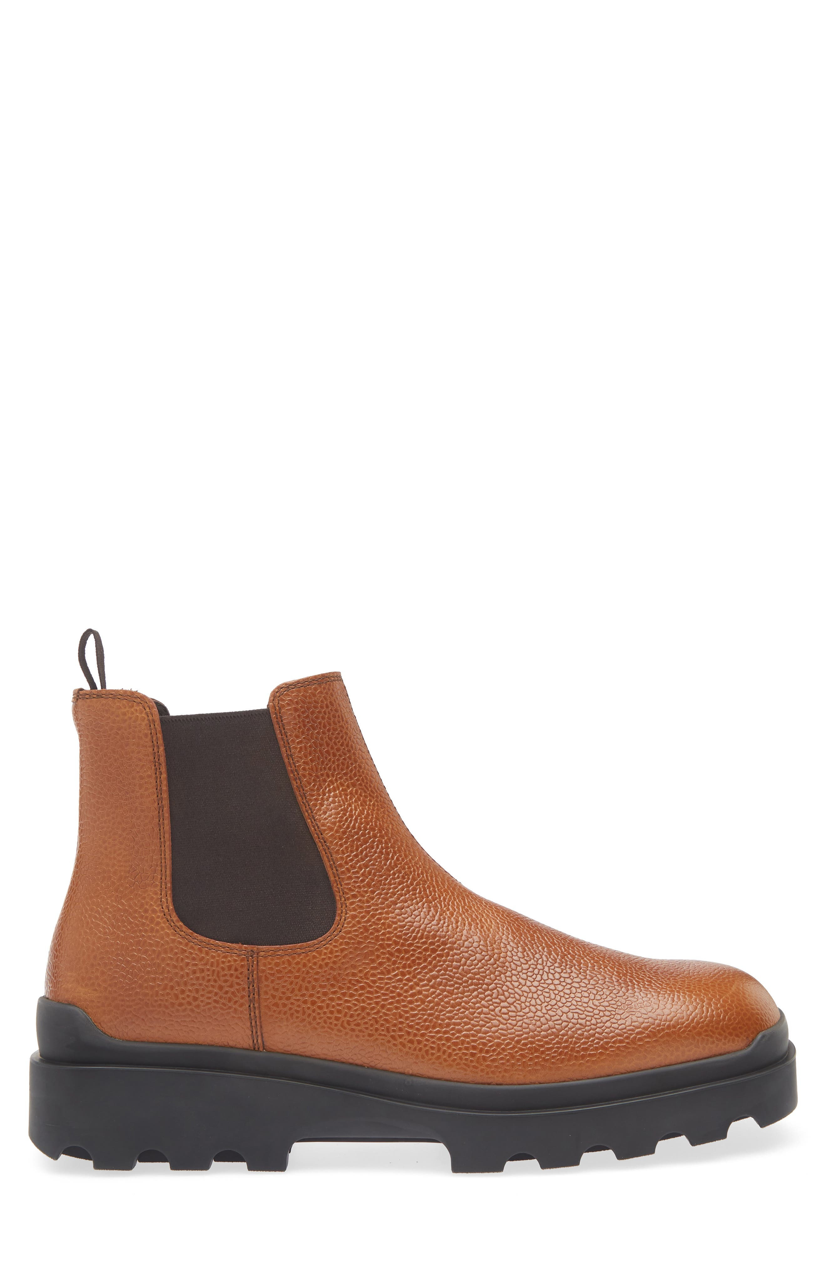 Prada Lug Sole Chelsea Boot in Cuoio at Nordstrom - 3